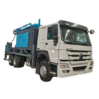 129HP Dizel Motor Su Kuyuları Borma Rig Makine 450m Borma Derinliği 500mm Dia