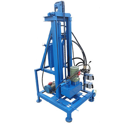 100m Derinlik 2KW Motor Hidrolik Elektrik Motor Su Kuyu Buhurlama Makinesi