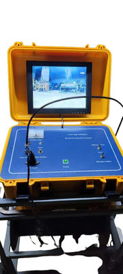 300 metrelik kuyu denetim kamerası elektrikli vinç ve alüminyum alaşımlı ana kontrol kutusu ile sualtı kamerası