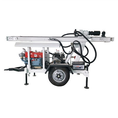 RC120W Küçük Su Kuyu Buhurlama Makinesi Çukur altındaki çekiç ve döner sondaj için uygundur