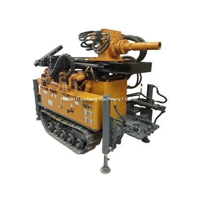 Derinlik 150m Mini Crawler Su Kuyuları Borma Rig Makinesinin çapı 300mm