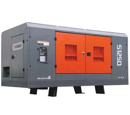 S125D Hava Kompresörü, 410KW Cummins Motoru ile 300-400m sondaj için