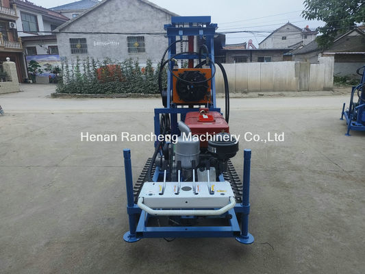 RCS200C Crawler 150m taşınabilir küçük döner su kuyusu sondajı