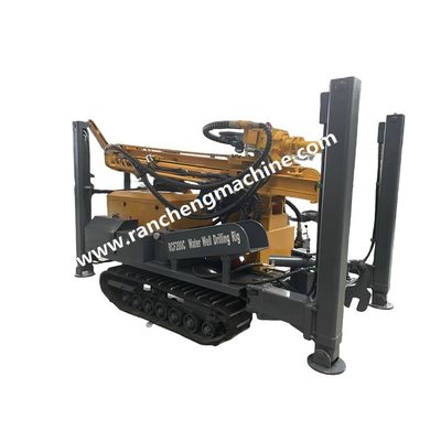 Yüksek performanslı 200 metre derinlikte su kuyusu delme sistemi 58KW YuChai dizel motoru ile