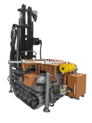 150m Derin Mini Taşınabilir Crawler Su Kuyu Kuyruklama Makinesi Su Kuyruklama Projeleri için