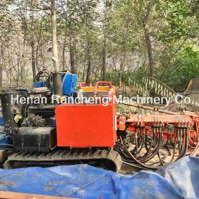 60-80 m derinlik 32 HP dizel motorlu küçük hidrolik itiş boru makinesi