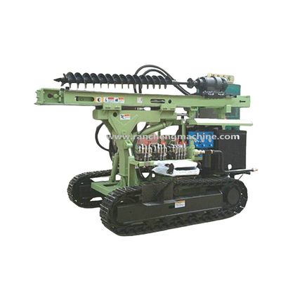 RC130Y Mikro Pile Rig Olağanüstü 400mm Borluk Diametresi Çok yönlü Su Kuyuları Augeer Yığın ve DTH Buhranı için İdeal