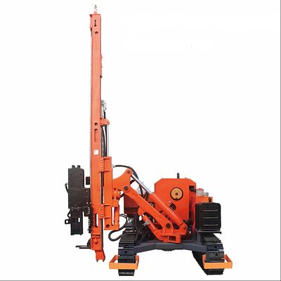 Hidrolik sondaj cihazı RC260Y modeli hem rotary sondaj hem de ramming ramming başı Max 6m ramming boru için