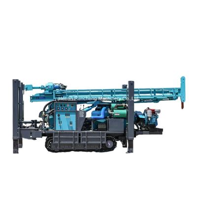 Hidrolik 300m Derinlik Taşımacıya Taşıyan Su Kuyuları Kuyu Kutlama Makinesini 85KW Dizel ile