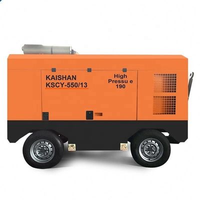 550CFM 13Bar 180HP Hammer Drilling Madencilik Endüstriyel için Hava Kompresörü