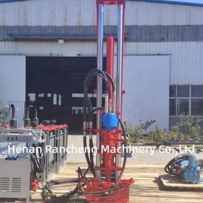 Kömür Madenleri Keşif Yükseltme Borma Makinesi RCK400P Tam Hidrolik Taşınabilir Küçük Derin Su Boru Çekirdek Borma Rig