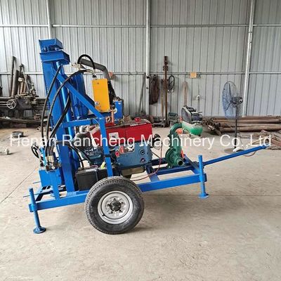 150 metre derinlikte hidrolik su delme makinesi 1500 kg kapasitesiyle