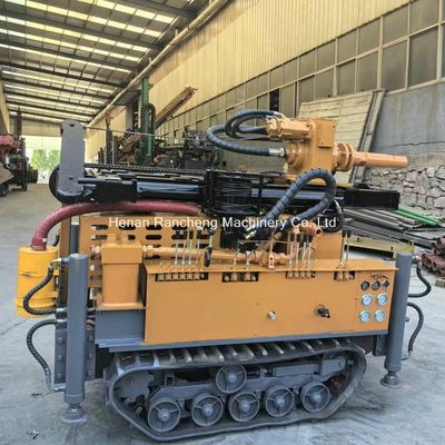 Verimli Su Kuyu Kuyuları için 180m Derin Crawler Kuyu Kutusu Makinesi