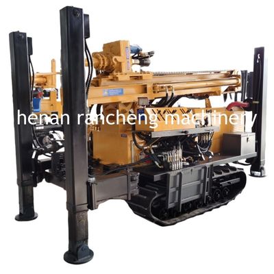 Sert Kaya Derinliği 180m Hidrolik Bacak Gezgin Su Kuyu Kuyu Kuyruklama Rig