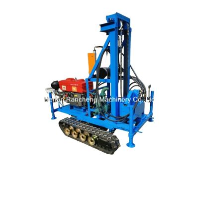Compact Crawler 150m derin su kuyusu sondajı makinesi
