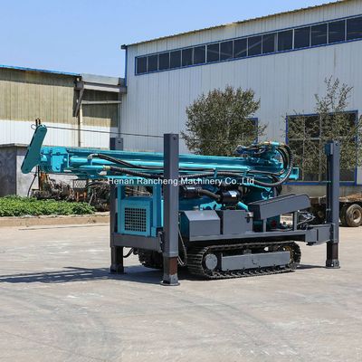 RCF280C Crawler Su kuyusu sondajı 70kw Yuchai dizel jeneratörü ile donatılmıştır