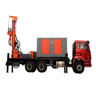 Cummins motoru ile 200 metrelik araca monte edilmiş derin delik sondajı