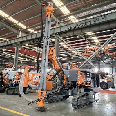Birleştirilmiş Yüzey DTH Buhran Aracı Maden için Blasthole Buhran Aracı Makine