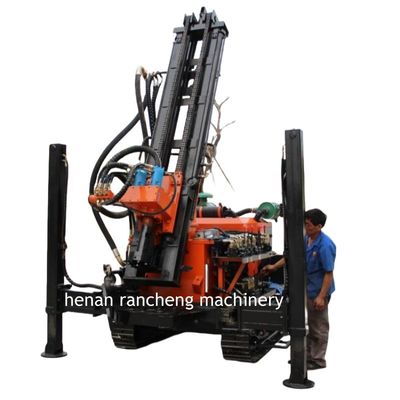180m Deep Rock RCF180C Crawler Hareketli Çok Fonksiyonlu Su Kuyuları Borma Rig stokta