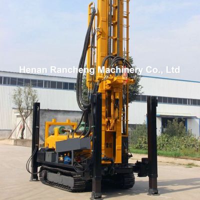 Hidrolik Boruçuluk Su Kuyuları Borma Rig 350m Su Kuyuları Crawler Hidrolik Taşınabilir Borma Rig Makinesi