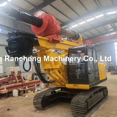 RCQ515M Mini Yığınlı Borma Aygıtı Borma Derinliği 15m Hidrolik Küçük Döner Borma Makinesi