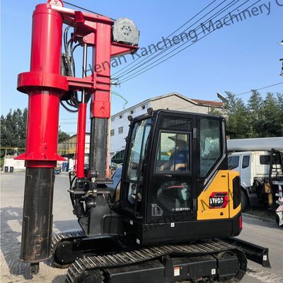 RCQ-10C Hidrolik Mini Yükçü Sondaj Aracı 10 metre Derinlik 10-45 RPM Dönüş Hızıyla