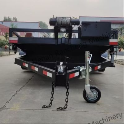 5t 5m*2.2m Platform Kamyon Yarım Rel Aksı Çift Akslı Elektrik Fren
