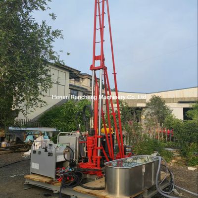 100-240RPM vinç Belirlenmiş Döner Hız Küçük çekirdek matkap 96L/Min Hidrolik Sistem Belirlenmiş Akış