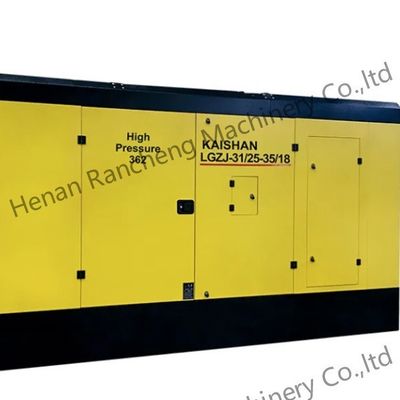 Kapasite 1107CFM Basınç 25bar Dizel Motor Vuruşlu Kompresörler Taşınabilir Hava Kompresörleri