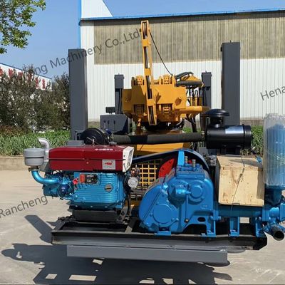 Derin Kuyu DTH Sondaj Makinesi 350m Derinlik Su Kuyusu Makinesi Tam Hidrolik Çalışma