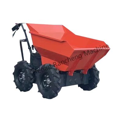 6.5HP gazla çalışan 300 kg yük için 4WD ile mini dumper kamyon