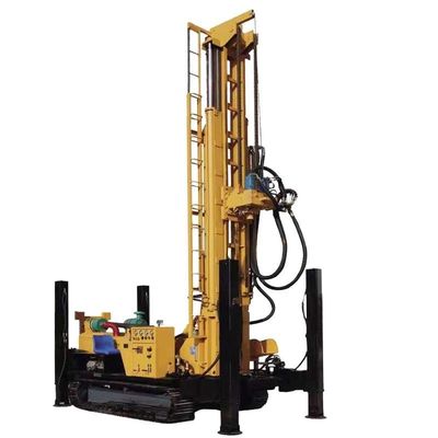 RCF700C Crawler Montajlı Su Kuyu Kuyu Kuyruklama Rig - 700m Derinlik Kapasitesi