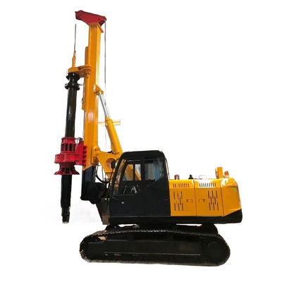 Hidrolik Bored Piling Rotary Drilling Rig 95KW Yuchai Motoru 15m Piling Derinliği