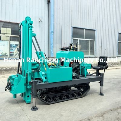 Mini Güneş Enerjili Kazık Çakma Makinesi Hidrolik Korkuluk Sondaj Kulesi Kazık Çakma Ekipmanı