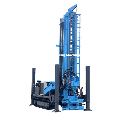 800 metre derinlikte su kuyusu delme ekipmanları 153KW Motor 140mm - 500mm çapı